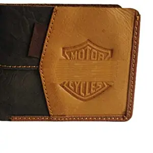 Men's Hunter Leather Designer Brown Wallet with ATM Card Wallet Men's Wallet Purse