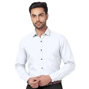 Manspire Men's Casual Shirt with Chest Pocket, Long Sleeve, Button-Down Collar | I_501