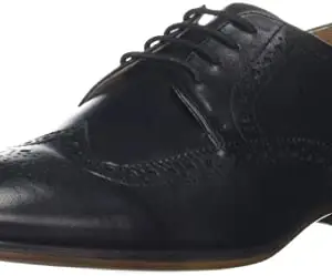 Arrow Men's Black Leather Lace up (2FA22440Z01)
