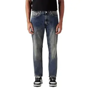 Levi's Men's 541 Mid Indigo Tapered Fit Mid-Rise Jeans