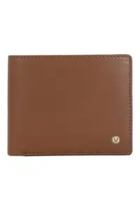 Allen Solly Men Brown Solid Genuine Leather Wallet