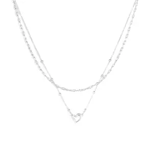 Shaya by CaratLane Midnight Memories Necklace in 925 Silver for Women