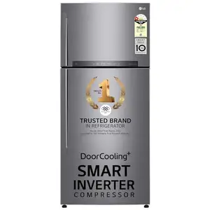 LG 506 L 1 Star Frost Free Inverter Wi-Fi Double Door Refrigerator (2023 Model, GN-H702HLHM, Platinum Silver3, With Hygiene Fresh+ & Door Cooling+) price in India.