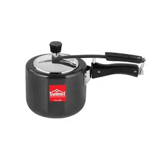 Summit Inner Lid 3 Litre Plain Induction Base Hard Anodised Pressure Cooker price in India.