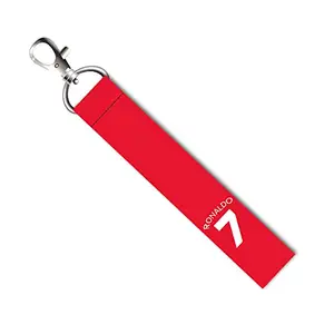 ISEE 360® Ronaldo 7 Lanyard Tag with Swivel Lobster for Gift Luggage Bags Backpack Laptop Bags L X H 5 X 0.8 INCH