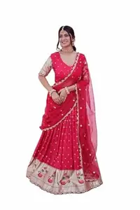 NIVACASA Lehenga Choli Dupatta Set