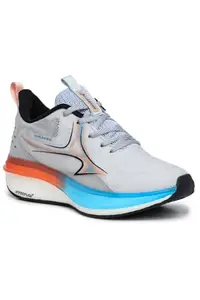 ABROS Vertex-PRO Sports Shoes Made of Mesh & EVA Comfortable Shoes for Mens (L.Grey/Black 7)