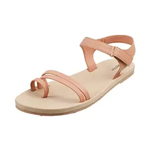 Metro Womens Synthetic Pink Sandals (Size (6 UK (39 EU))
