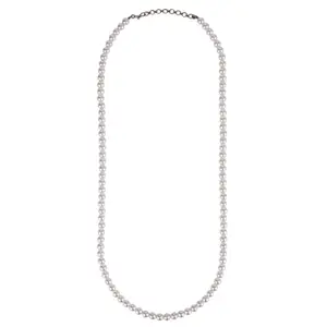 Saloni Fashion Jewellery Excellent White Mother Of Pearl Gold Plated Moti Mala Necklace