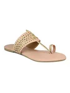 Inc.5 Women's Casual Slip-On Peach