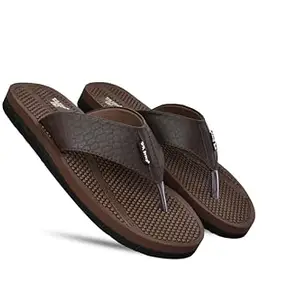 DR STTEP Men's Brown Slippers – Super Flexible, Anti-Skid Sole, Soft Cushion Comfort_6