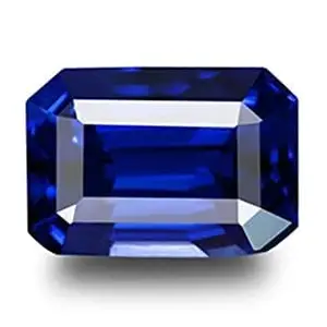 JAGDAMBA GEMS 1.11 Carat 2.25 Ratti Certified Blue Sapphire Nilam/Neelam Stone Rashi Ratan Gemstone for Men and Women By Lab Certified (K360)