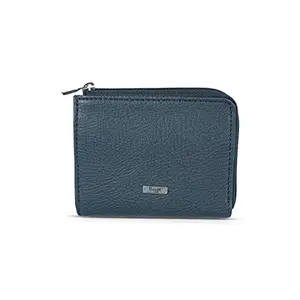 Baggit Blue Faux Leather Men's Wallet (2121550)