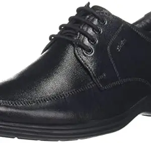 Bata Mens Flat Uniform Dress Shoe, Black, 10 UK