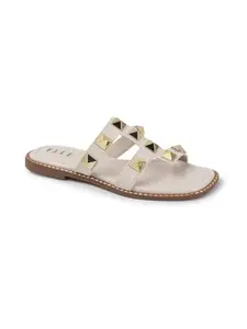 ELLE Women Fashion Sandal,Cream,UK-3