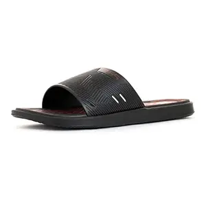 Khadim's Pro Black Washable Mule Slide Slippers for Men (5330846)