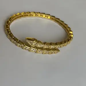 Dazzled serpenti snake bracelets