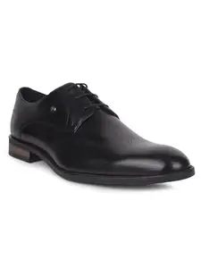 Hush Puppies Bryson Brogue Derby Mens Formal Lace-Up Shoes in Black