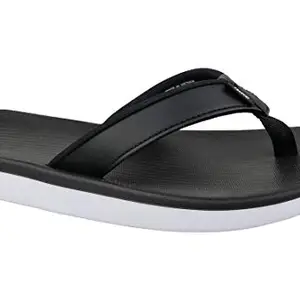 Nike Women's Bella Kai Thong Sandals, White/Black, Size 9.0