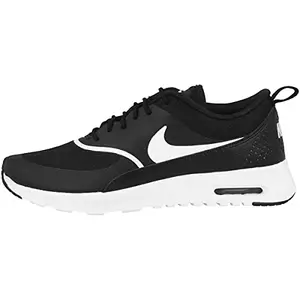 Nike Women's WMNS Air Max Thea Black/White Running Shoe-10 UK (599409)