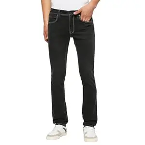 Pepe Jeans Men's Slim Fit Mid Rise Jeans