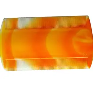NPRC Stylish Slim Lice Narrow Comb (Orange)
