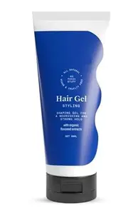 Hair Gel for Styling, Shaping for A Nourishing & Strong Hold with Organic Flaxseed Extracts | Suitable for All Skin Types | Dermatologically Tested | No Paraben, Silicone & Mineral Oil | 50ML