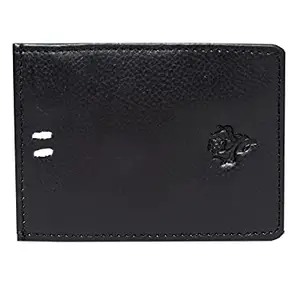 VINTAGE9 Magflip Leather Unisex Mag Wallet - Black