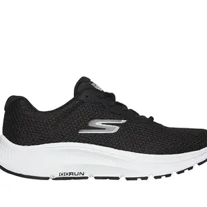 Skechers Womens GO Run CONSISTENT 2.0 Black White Running Shoes