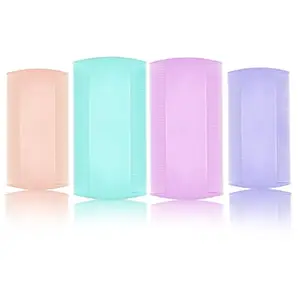 Lice and Nits Removal Comb W Set, 4 Pieces, Multicolour, Fine-Toothed Design for Adults and Kids lice comb for women