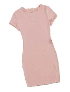 Elegant Fitted Piko Bodycon GLD_Dress for Women