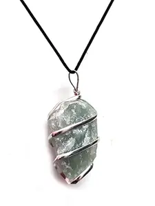 ASTROGHAR Astoghar Natural Green Aventurine Raw Rough Chunk Crystal Men & Women Pendant For Reiki Healing