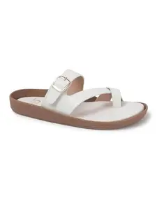 Carlton London Women Sandal,White,UK-3