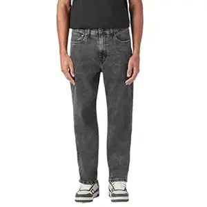 Levi's Men's 568 Black Loose Fit Mid-Rise Jeans