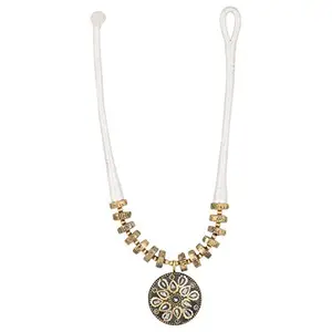Shashwani Fashion Jewellery Collection Rajasthani Office wear Beads Necklace-PID28851