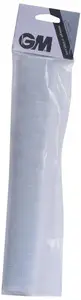 GM Band Super Soft Rubber Matrix Cricket Grip (Multicolor) & 1600452 Cotton Cricket Inner Gloves Mens, White
