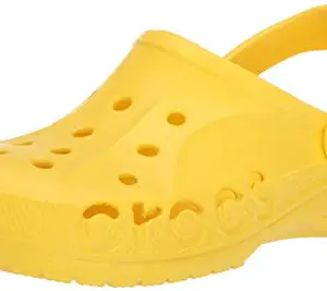 Crocs Croc Unisex-Adult Baya Lemon Clogs 7 UK Men/ 8 UK Women, Yellow