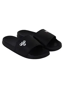 hummel CLASSIC BEE WOMEN SLIDERS Comfortable Cushioned Sole Arch Support Durable Lightweight Flexible Trendy Style Flip flops and Slippers Slides for Women Daily use Chappal