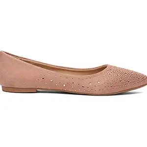 Bata Women's Valterna Pink Ballet Flats - 3 UK (36 EU) (5515345)