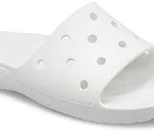 Crocs Unisex Adult Classic Slide 206121-100 White M10W12