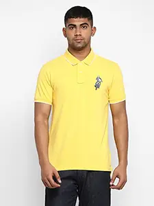 Royal Enfield Honour The Badge Polo T-Shirt Mimosa Yellow S