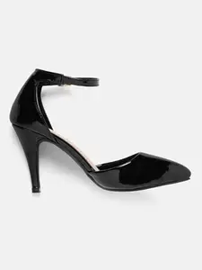 ELLE Women Sandal,Black,UK-7