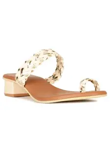 Bata Women's Brooke E Beige Slipper-3 Kids UK (6718306)