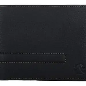RL Black Men's Bi-Fold Wallet