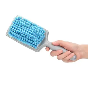 GLIVE (LABEL) Hair Comb, Air Cushion Massage Comb, Quick Drying Hairdressing Tool Make Hair Healthier with Anti-Static Massage Brush for Transparent Fluffy Hair