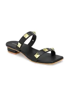 CLOG LONDON Womens Outdoor Sandals/Flats | Casual Sandals with Comfortable Cushioned sole for Daily Use CLF2366-BLACK-40