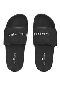 Louis Philippe_Mens_Sandal_(LPSCDRGFS300016_Black_41)