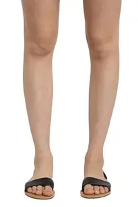 FOREVER 21 Solid Black Flats F20045353903