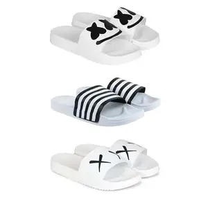 DRACKFOOT Men's Sandals | Lightweight Wear| Stylish & Easy to Wear For Men'S GR-San-(3-COMBO)-3030-3026-3029-8