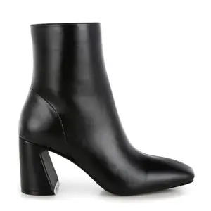 London Rag Square Toe Ankle Boots
